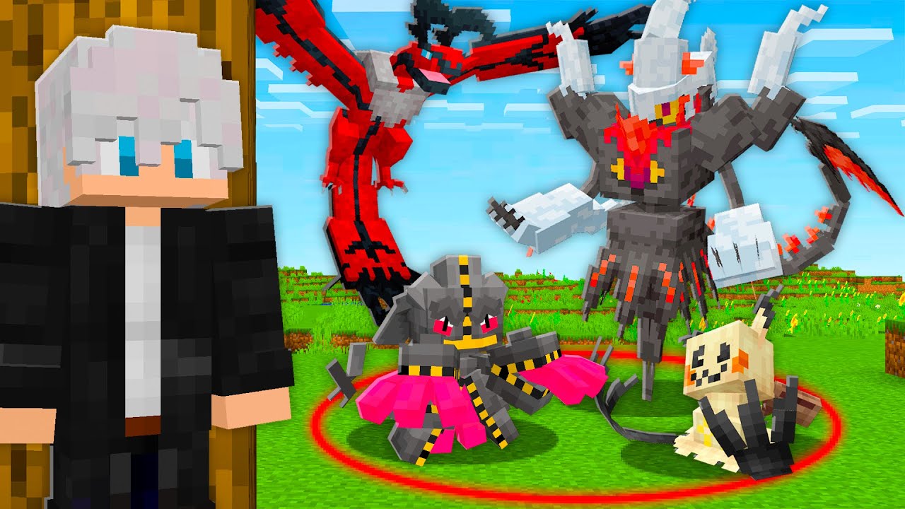CAPTUREI POKÉMONS PRA ACABAR COM O HALLOWEN no MINECRAFT COBBLEMON!