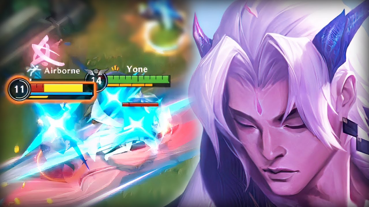 SPIRIT BLOSSOM YONE GAMEPLAY (20 KILLS) - BUILD & RUNES - WILD RIFT