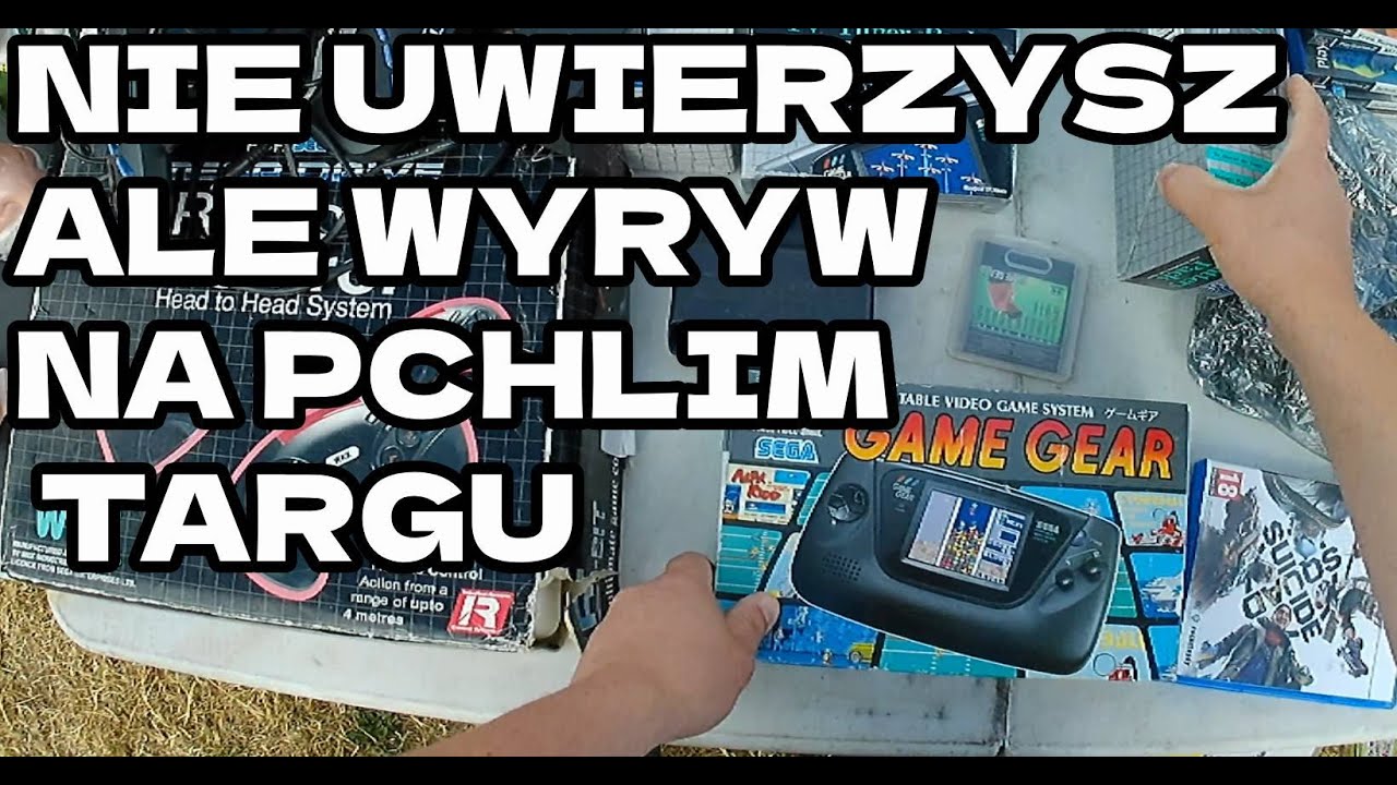 PCHLI TARG ANGLIA KUPIŁEM CAŁĄ TORBE GIER I KONSOL
