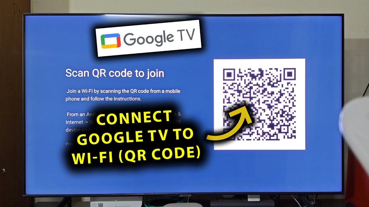 Как подключить Google TV к Wi-Fi с помощью быстрого подключения (QR-код)!