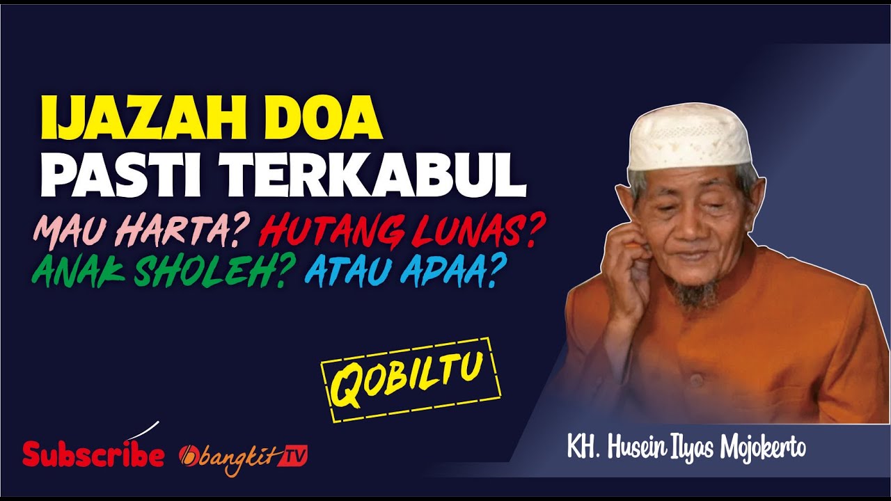 Ijazah Mbah Husein Ilyas Doa Singkat Mustajab Segala Hajat | Bangkit TV