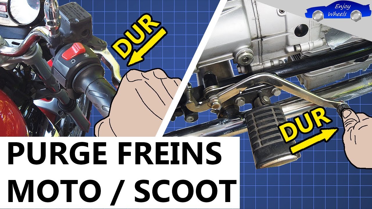 FREINS MOUS ? REMPLACER et PURGER le LIQUIDE de FREIN sur votre MOTO ou SCOOTER : le guide ultime !