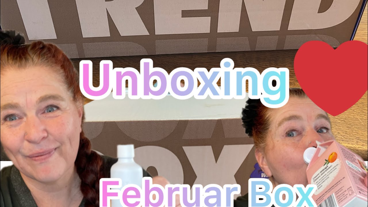 #trendbox  Februar❤️ unboxing 🤩 Top 👍 oder Flop? 🤔