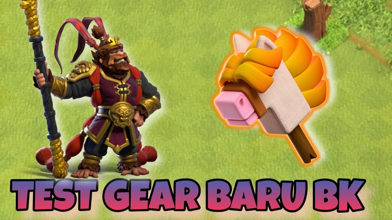 Test Gear Baru Barbarian KING Day 2  - Clash of Clans