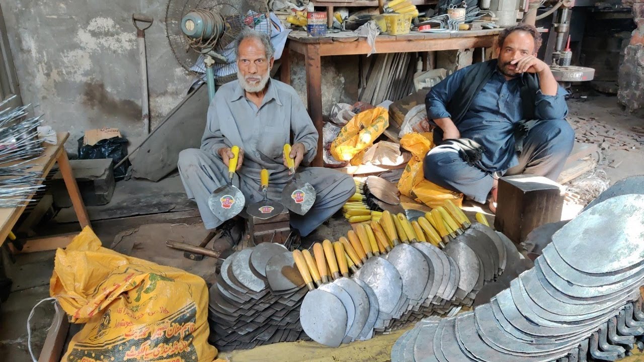 The Old Man Making Brick Trowel | Amazing Construction Tools Factory
