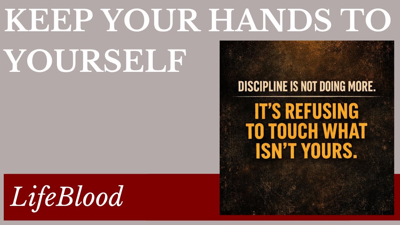 Keep Your Hands to Yourself