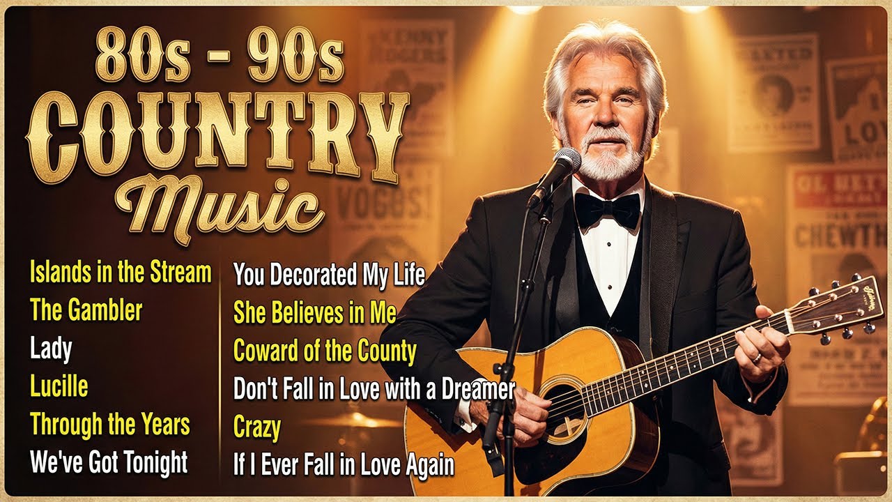 Kenny Rogers Timeless Country Classics 🎶 Greatest Hits Full Album Nonstop