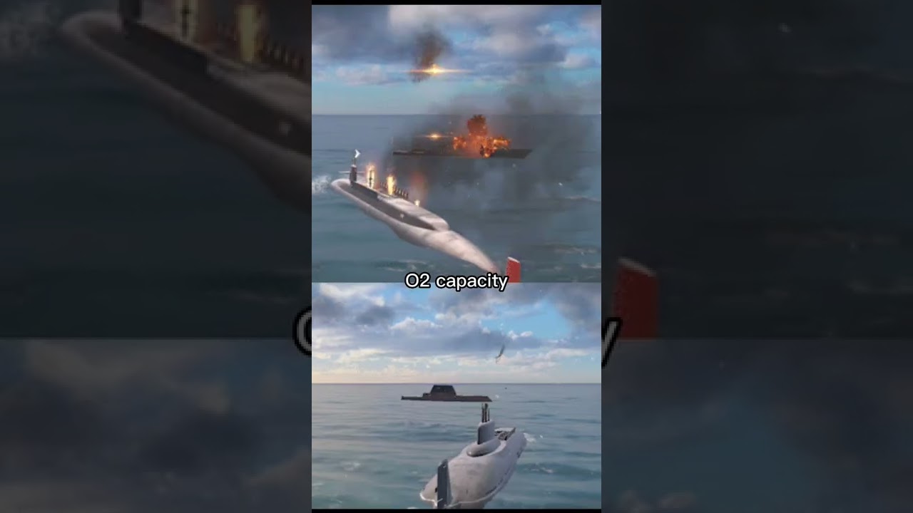 USS Ohio vs RF Dimitry Donskoy Comparison in Modern Warships #modernwarships #gaming #shorts #ohio