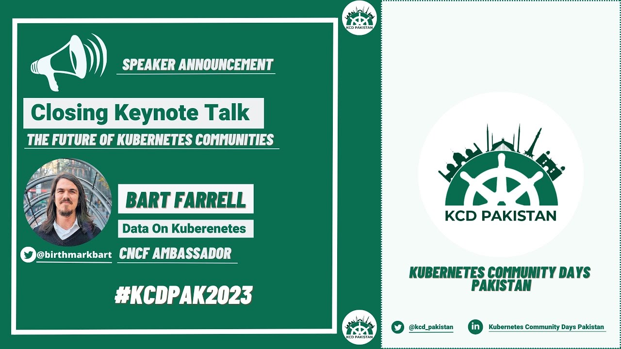 Closing Keynote - Bart Farrell - Data On Kubernetes