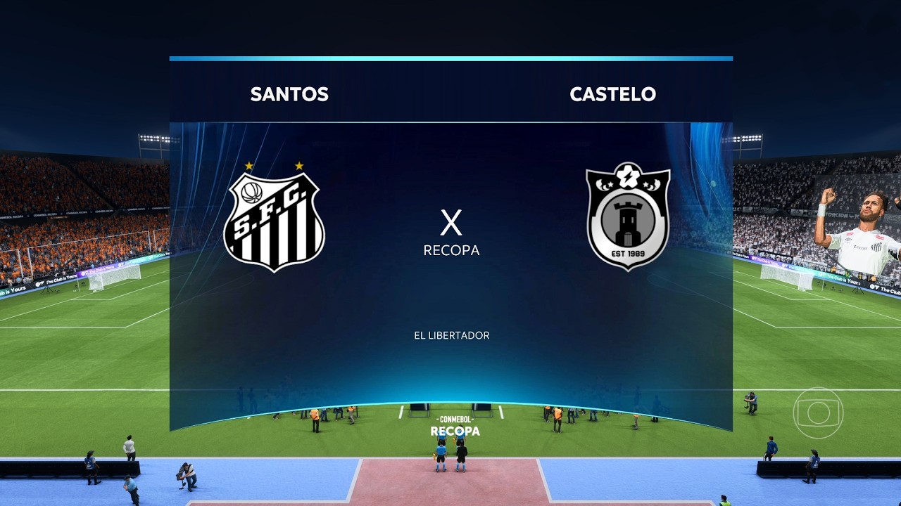 RECOPA SULAMERICANA | Castelo (ES) X Santos | A temporada Final