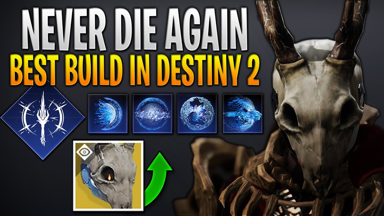 BUSTED Warlock Build! Become INVINCIBLE TAKE NO DAMAGE (Season of the Lost) Best PVE Solo Build