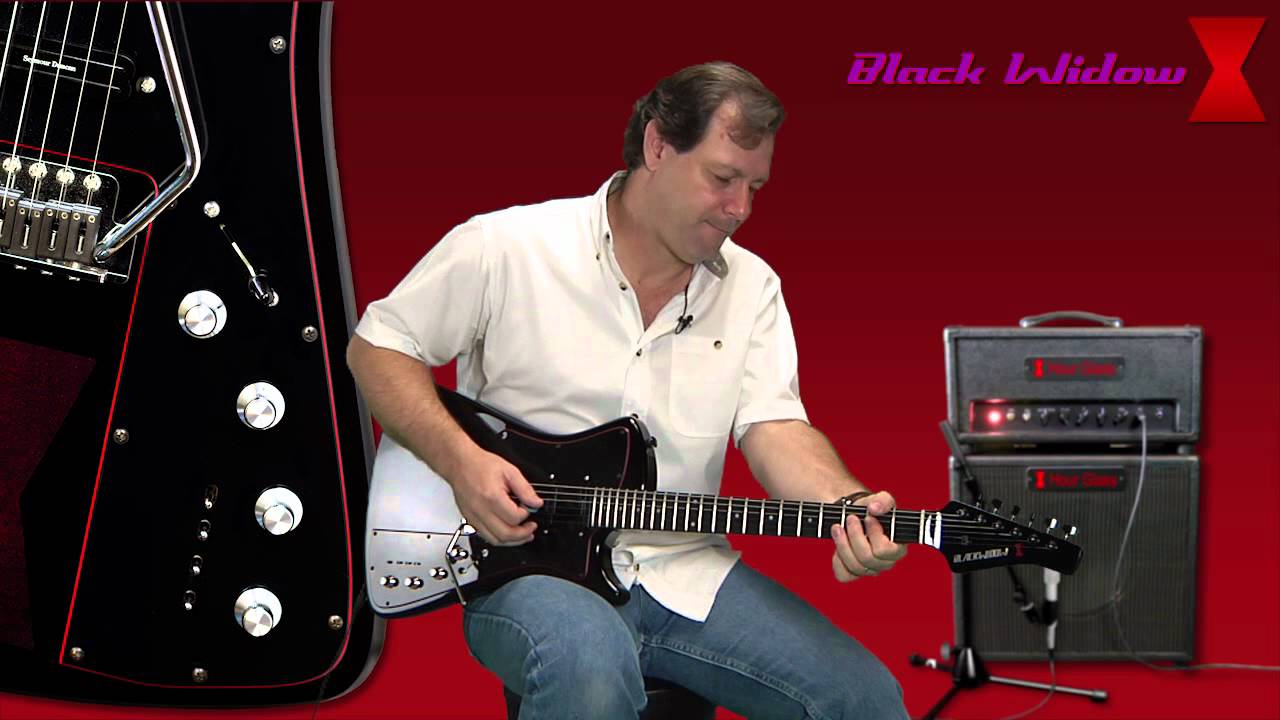 Black Widow Guitar Demonstration - A revolutionary new guitar design