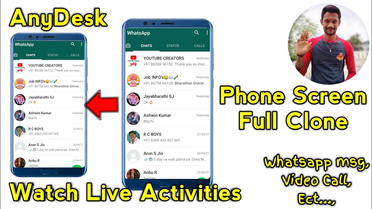 Anydesk How to use in Tamil | AnyDesk Mobile to Mobile Screen Mirror | AnyDesk Tamil | Tamil Edison