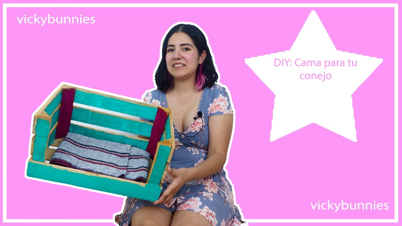 DIY Cama para tu conejo
