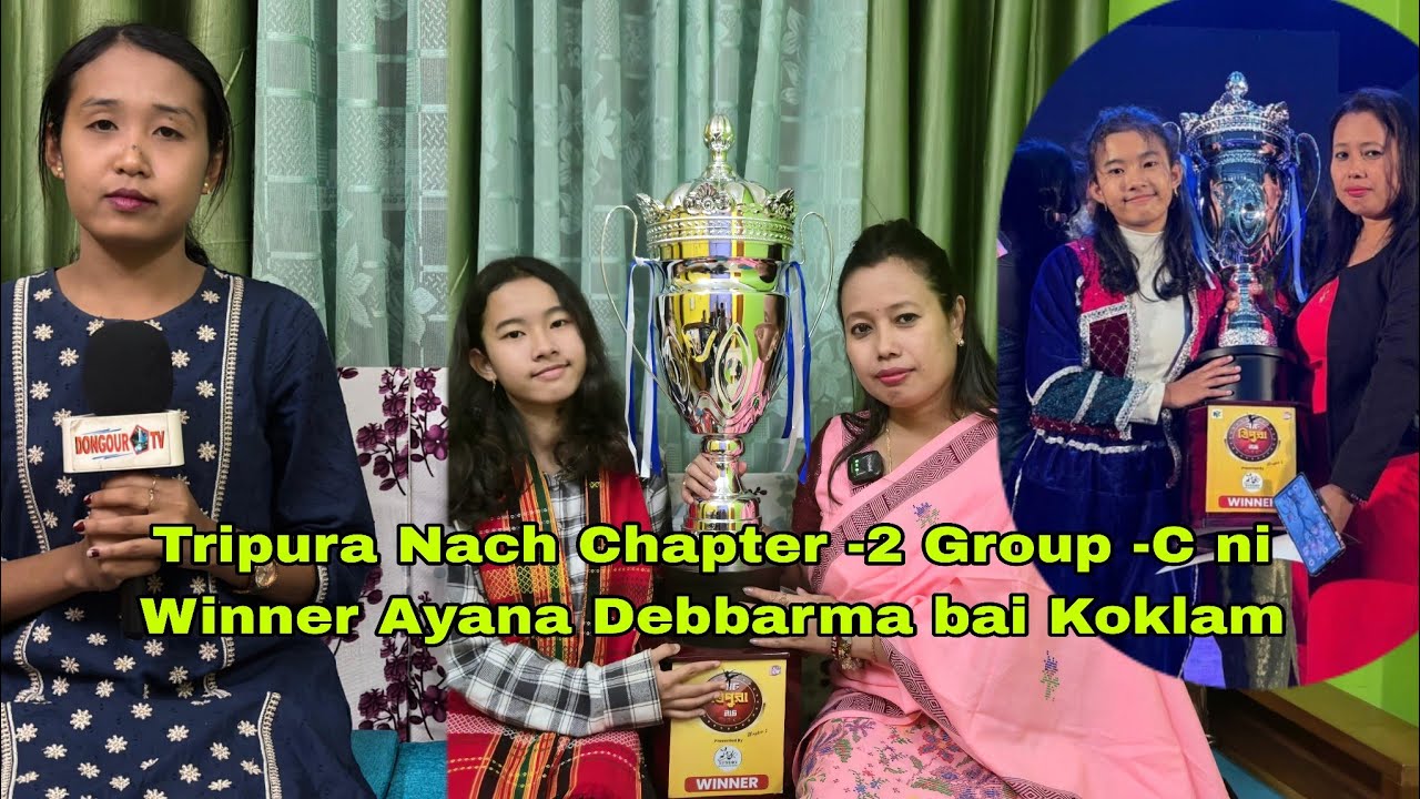 Ayana Debbarma Nach Tripura Nach Chapter -2 Group -C ni Winner bai Koklam Panda