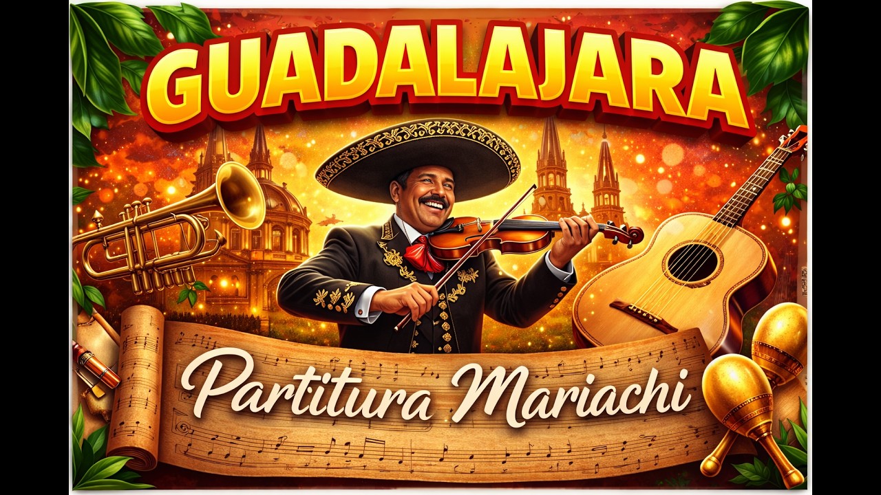 GUADALAJARA | Partitura Mariachi #mariachivargas