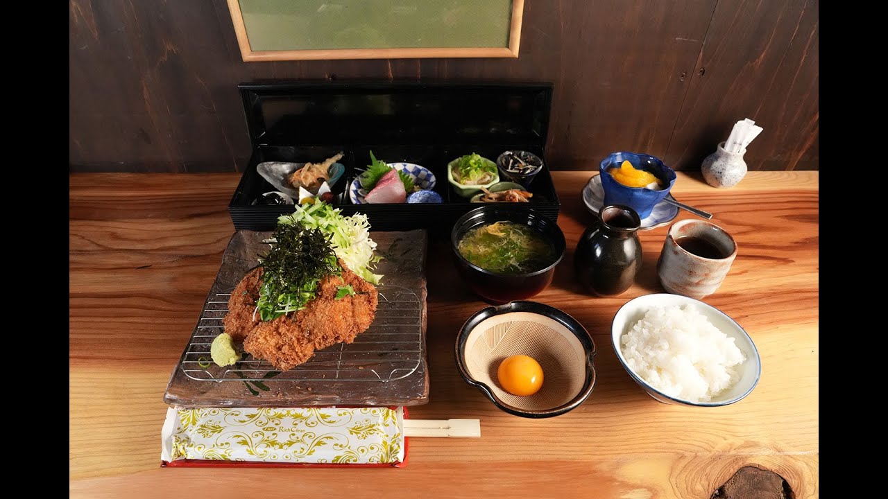 これが七福流の食べ方！和風カツ御膳 和食の隠れ家なら、大阪府泉大津市の七福商店