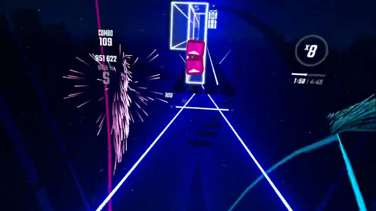My Attempt at FINAL BLENDERMAN APPEARED on Beat Saber 
