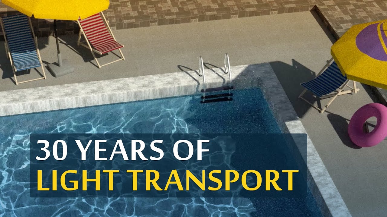 Beautiful Results From 30 Years Of Light Transport Simulation! ☀️