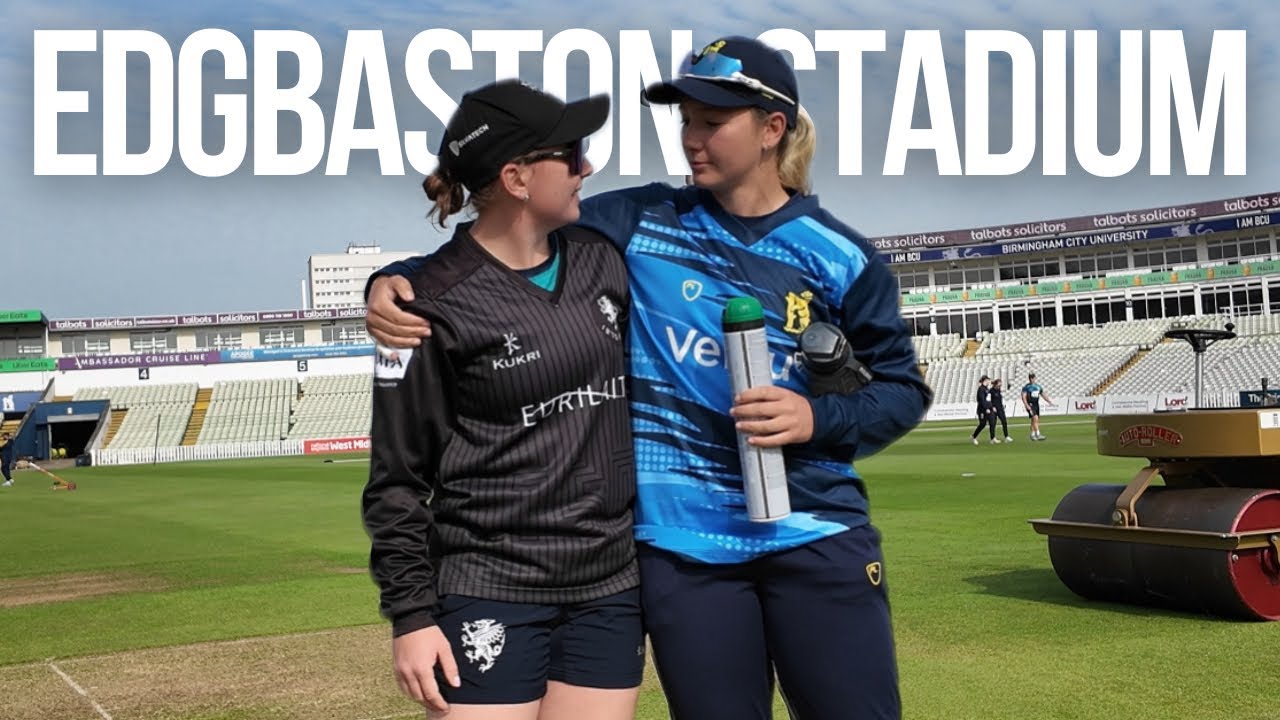 Behind The Scenes At Edgbaston Stadium On Game Day Against Warwickshire!