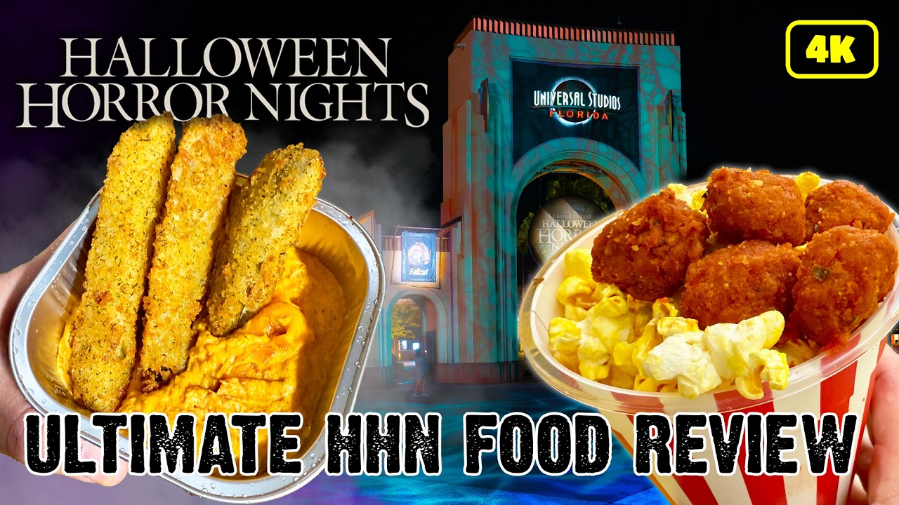 HHN 2025 Ultimate Food Review - Halloween Horror Nights at Universal Studios Florida 