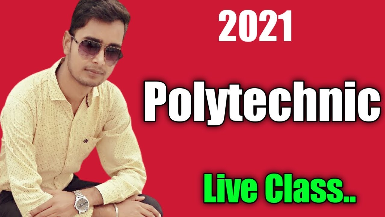 Live Class Polytechnic 2021 || Polytechnich Ki free Online Taiyari | Raceva Academy Maths