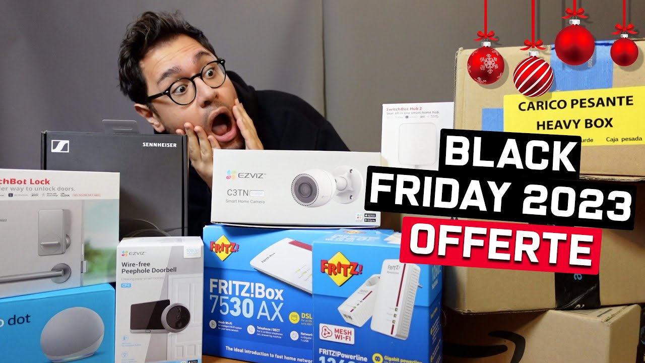 Offerte BLACK FRIDAY e NATALE 2023 - I miei consigli e best buy tech!
