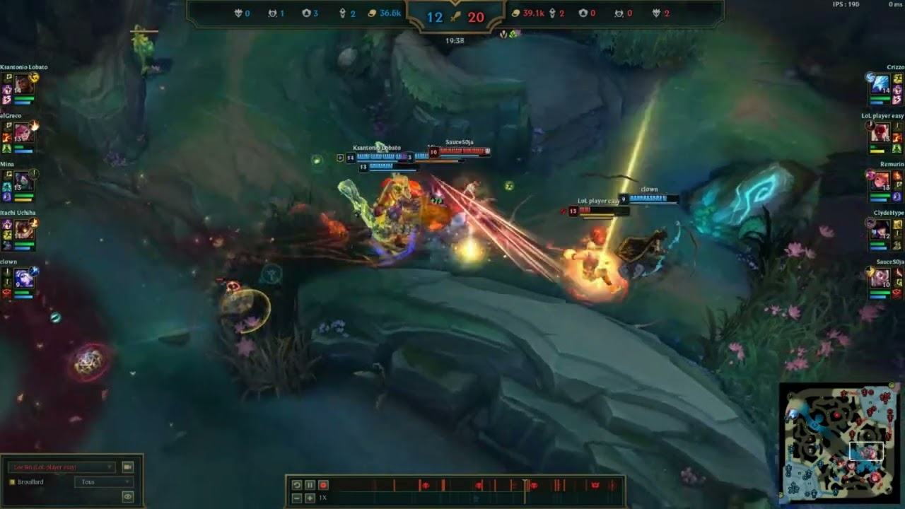 Lee sin Rakan - big play
