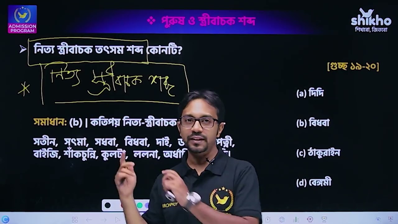 পুরুষ ও স্ত্রীবাচক শব্দ   Beyond the Basics