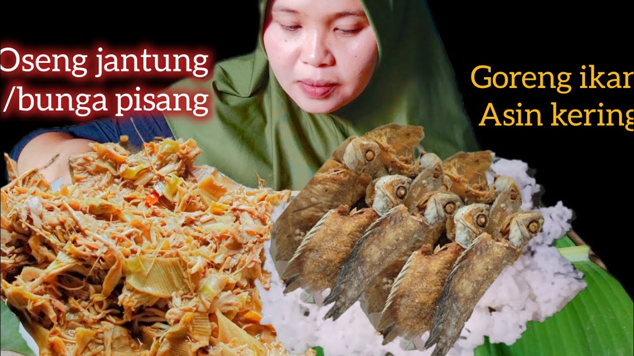 Ikan asin, oseng jantung