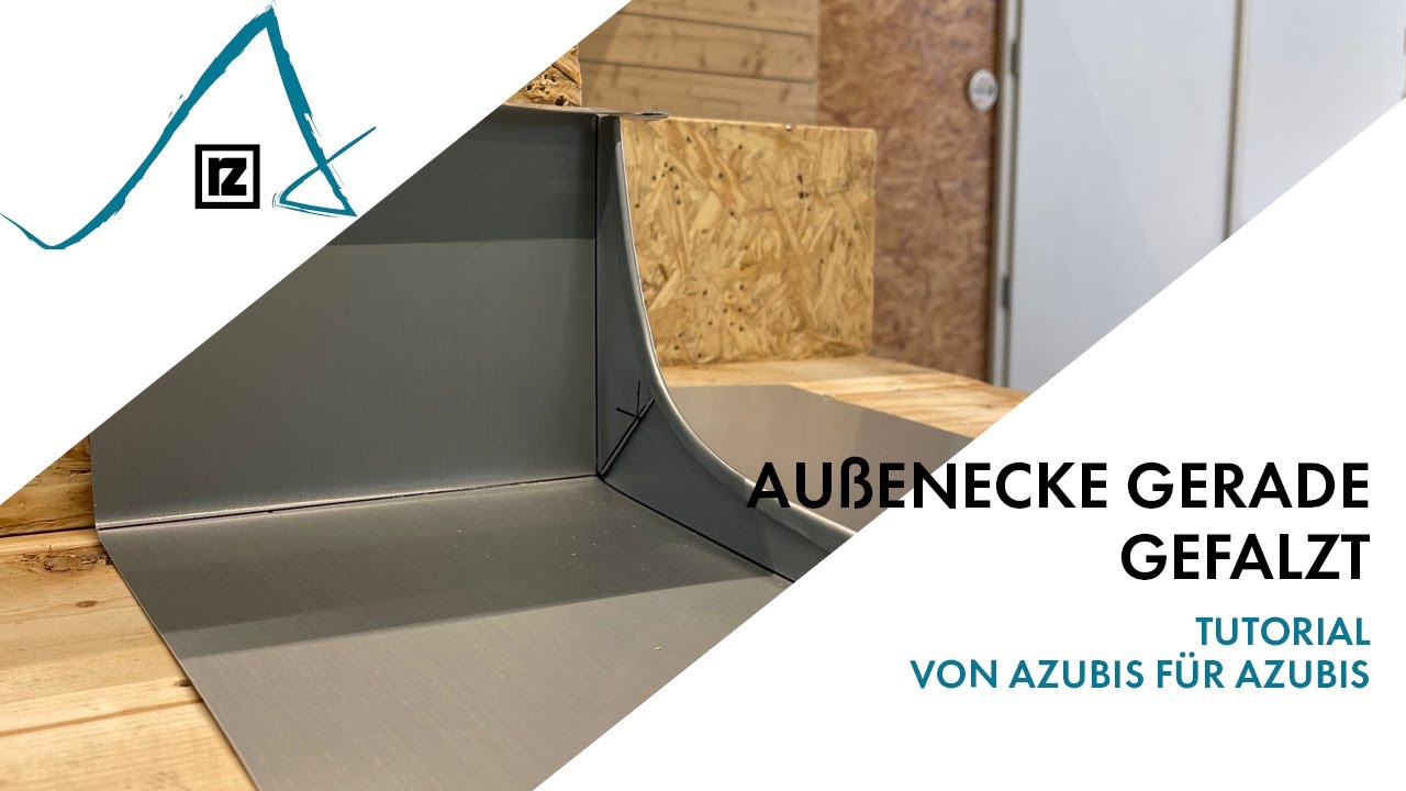 Tutorial: Außenecke gerade gefalzt (💪💪)