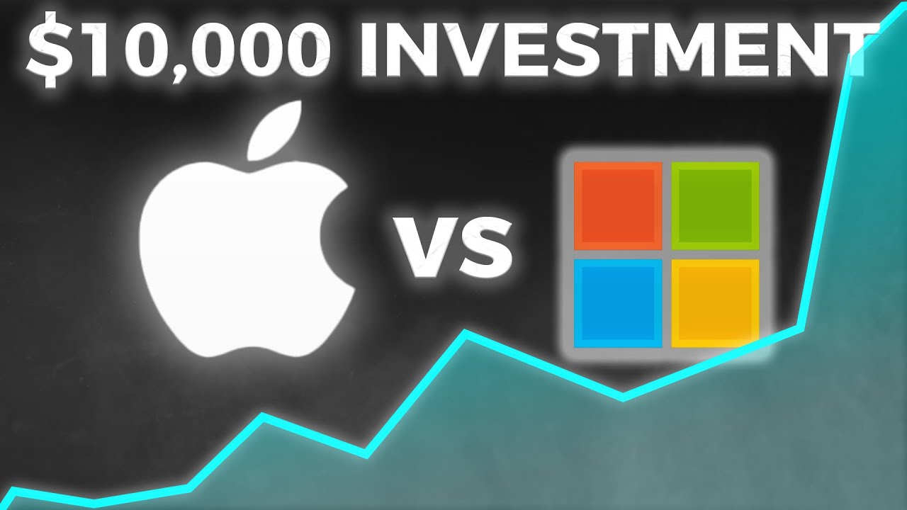 What if YOU Invested $10,000 into Apple and Microsoft? (10 Year Results)