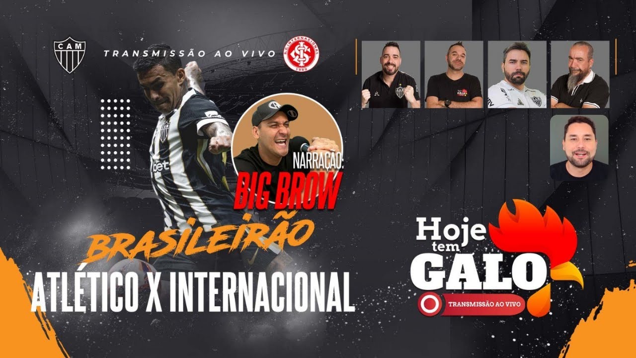 ⚫ PRÉ-JOGO E TRANSMISSÃO AO VIVO | GALO X INTERNACIONAL DIRETO DA ARENA MRV