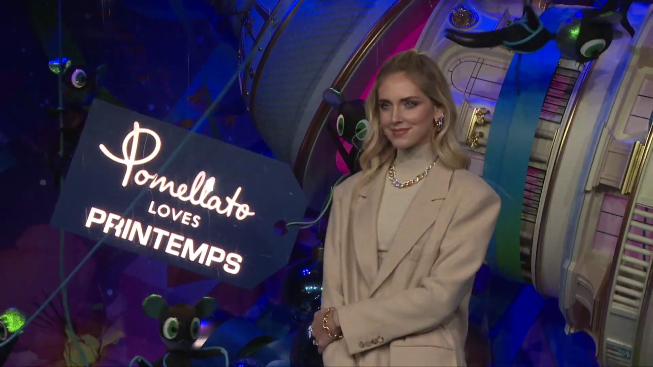 Inauguration des vitrines de Noël 2019 - Printemps
