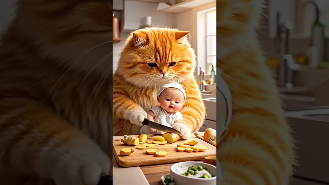 badmos billa#kitty #kittycat #badmos #cat #cute #baby #cuteanimals #chicken #cutebaby