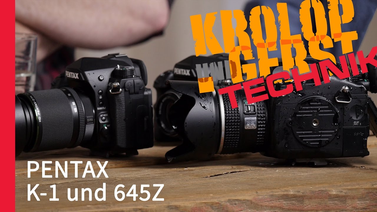 PENTAX K-1 und 645Z - LIVE-AUFZEICHNUNG 📺📷 ON AIR TECHNIK 📷📺  Krolop&Gerst