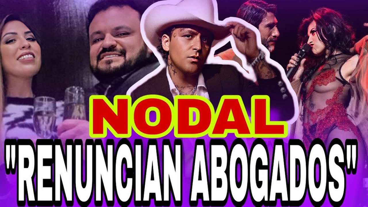 ¡CHRISTIAN NODAL SE QUEDA SIN ABOGADOS! SU EQUIPO LEGAL ABANDONÓ SU DEMANDA CONTRA UNIVERSAL MUSIC🚨