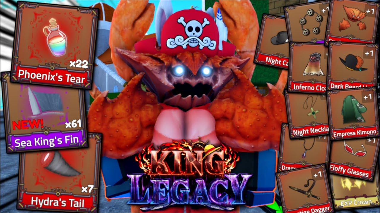 Я улучшил ВСЕ аксессуары в Roblox King Legacy. Вот как я это сделал!