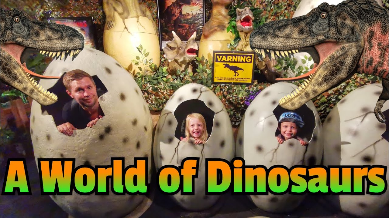 Vi besöker A World of Dinosaurs