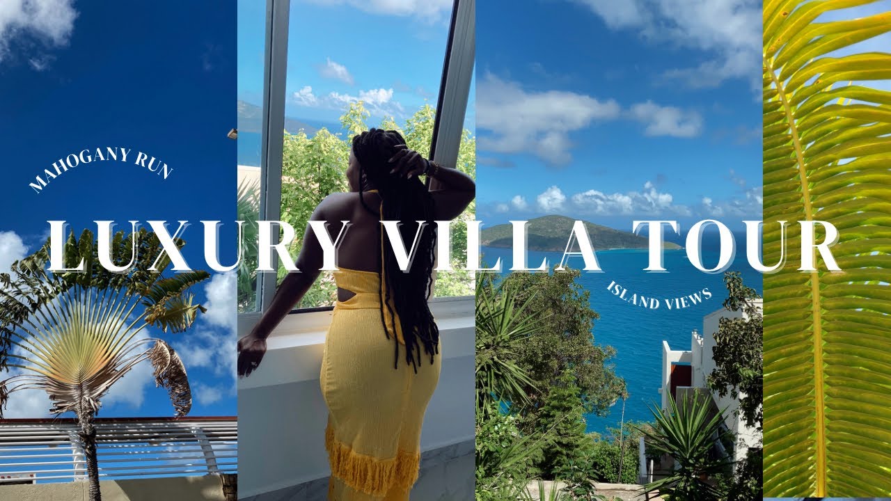 ST. THOMAS VIRGIN ISLANDS | LUXURY AIRBNB TOUR IN MAHOGANY RUN