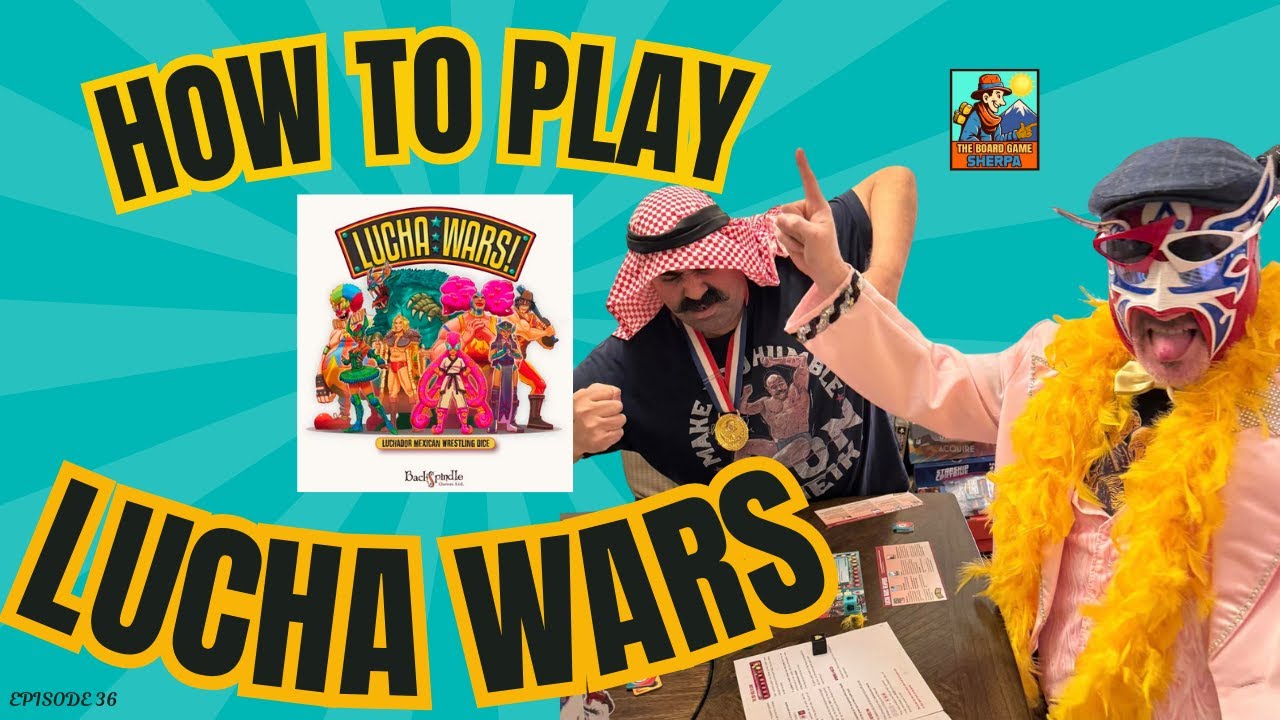 Jak grać w Lucha Wars - Luchador Mexican Wrestling Dice