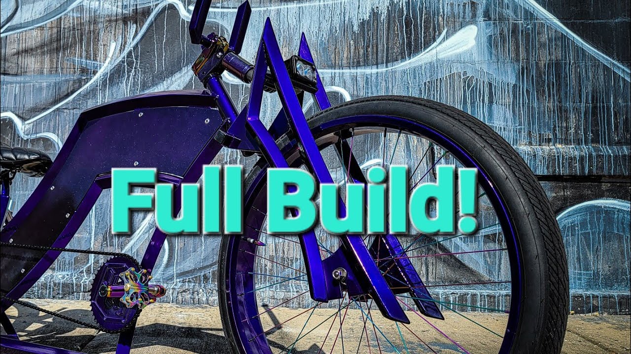 The Surprise Custom Cruiser Bicycle Build, In Just 15 min