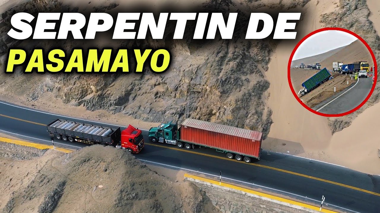 LA CARRETERA MAS PELIGROSA LA CURVA DEL DIABLO EL SERPENTIN DE PASAMAYO @Crisvei