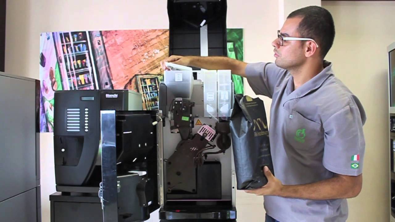 Vending machine modelo Gaia da Bianchi