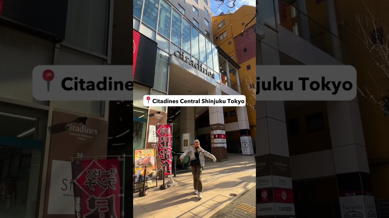 Affordable Hotel in Shinjuku, Tokyo 🇯🇵 | 📍 Citadines Central Shinjuku Tokyo