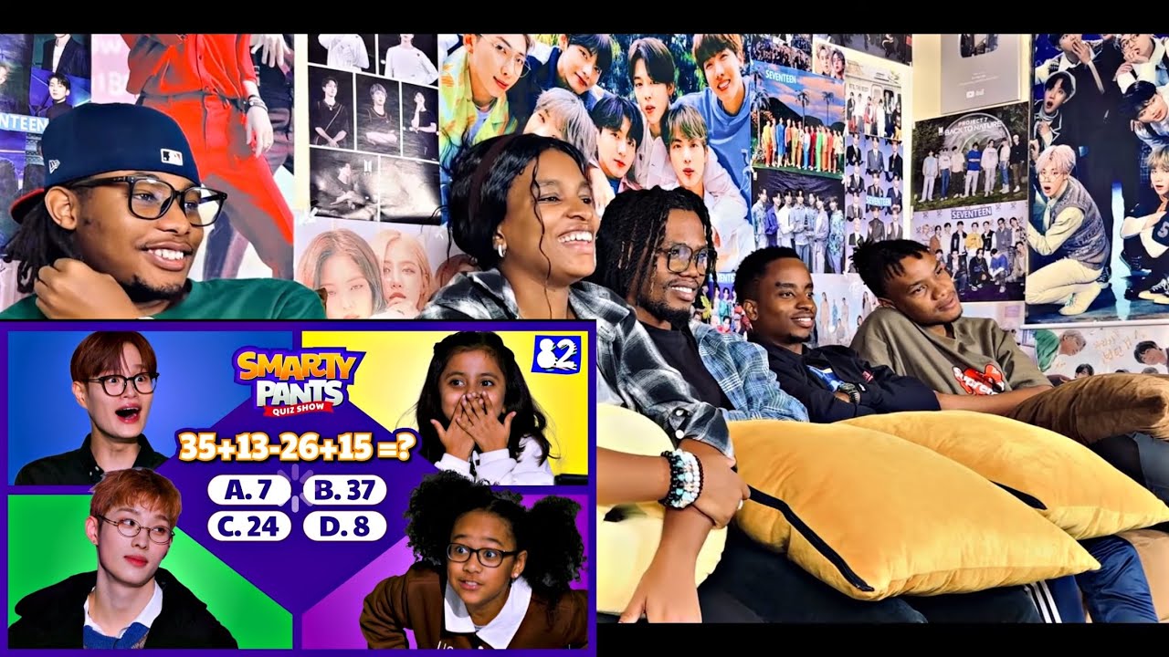 KEEHO & DAEHWI go head to head against kids | SMARTY-PANTS! | AB6IX & P1Harmony (REACTION)
