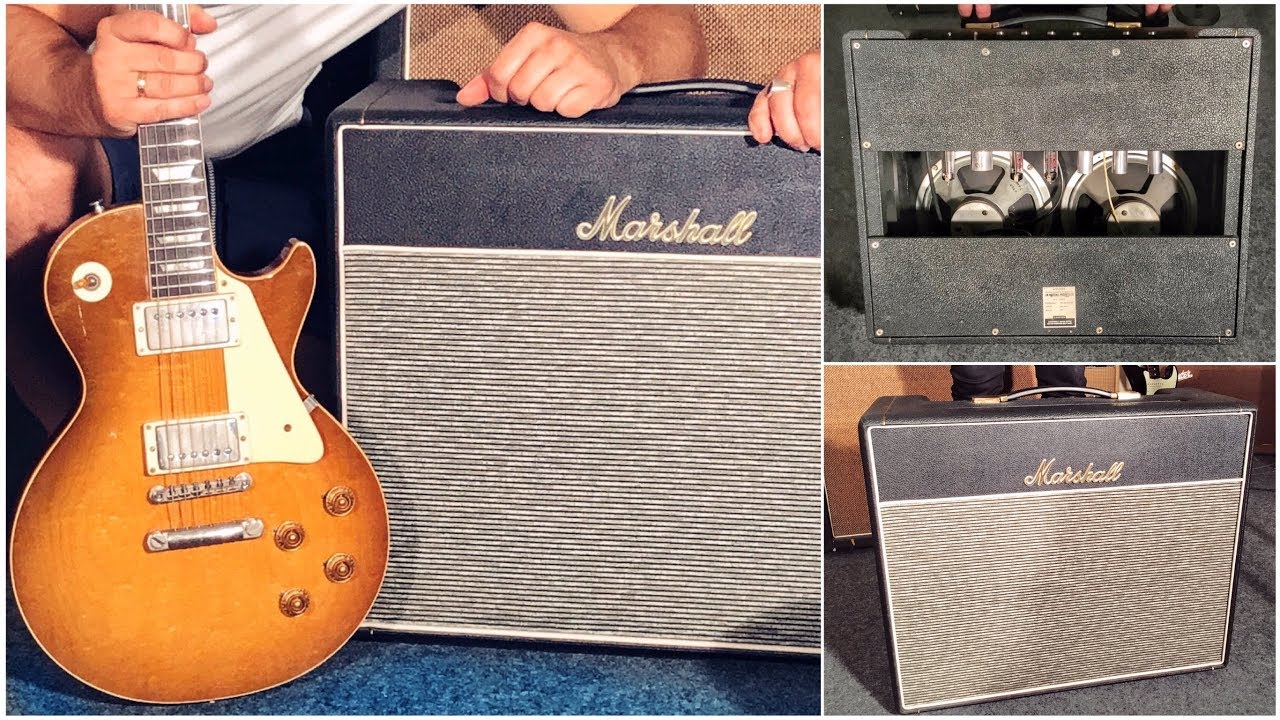 Original Marshall 18 Watt Combo + Original 1959 Gibson Les Paul!