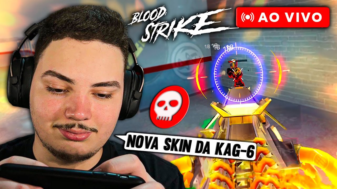 🔴NOVA *SKIN KAG - 6 DINAMITE* no BLOOD STRIKE - OperationShutterIsland
