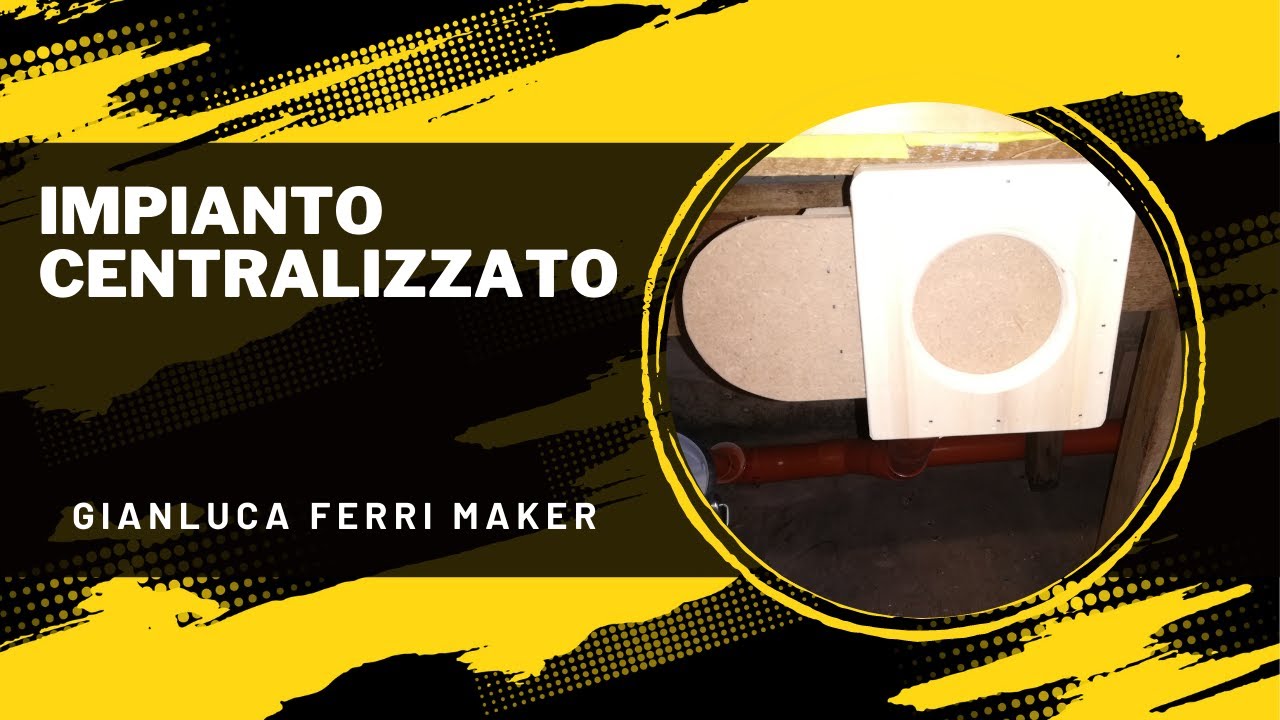 Impianto aspirazione fai da te con microinterruttore avviamento automatico Mai VISTO!!!!!Prima parte