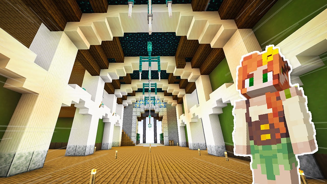 GIANT MINECRAFT INTERIOR BUILD! Hermitcraft Ep.24